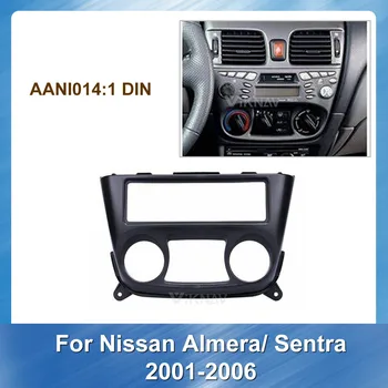 

2 Din Car Radio Fascia for Nissan Almera Sentra 2001-2006 DVD frame Dash Mount Kit Adapter Trim Facial Panel Frame Dashboard