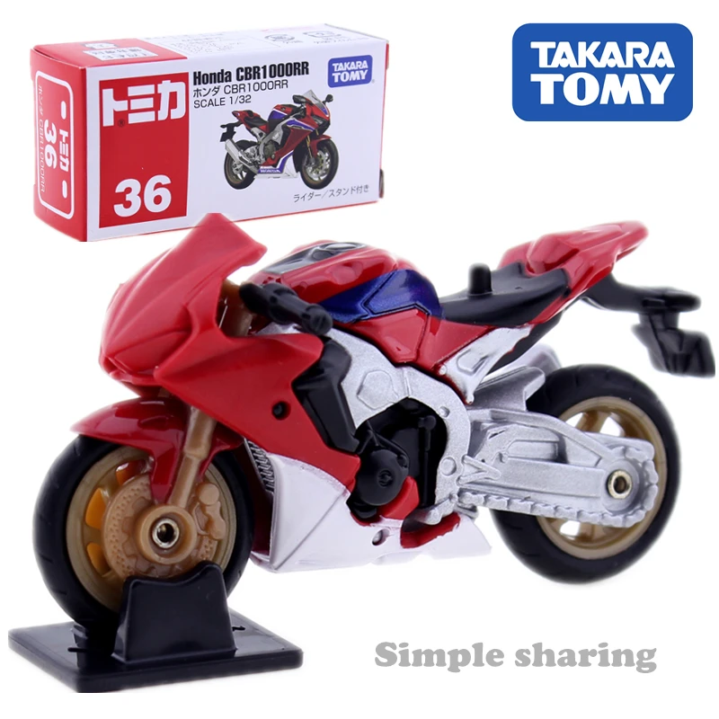 1st Scale 1/32 Diecast Car First Ltd Ed Takara Tomy Tomica #36 Honda CBR1000RR 