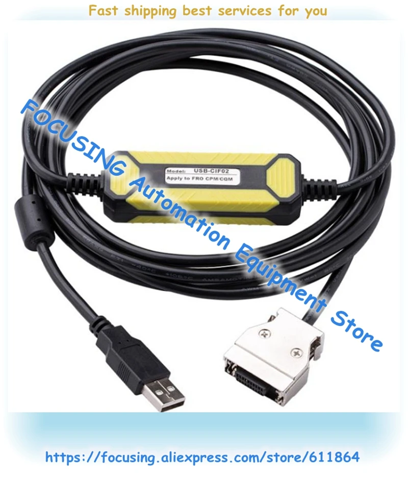 

USB CIF02 USB-TO SYSMACE-PLC INTERFACE USB-CIF02 FOR CPM1A CPM2A CQM1 C200Ha