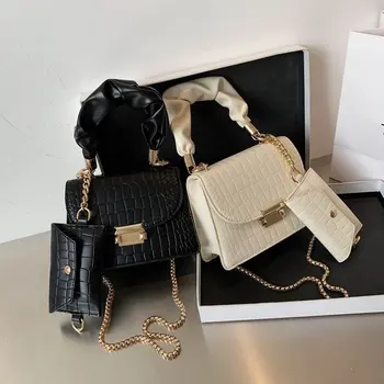 

Popular handbags 2020 new French small crowd bags fashion ins chain shoulder messenger bag Western style handbag