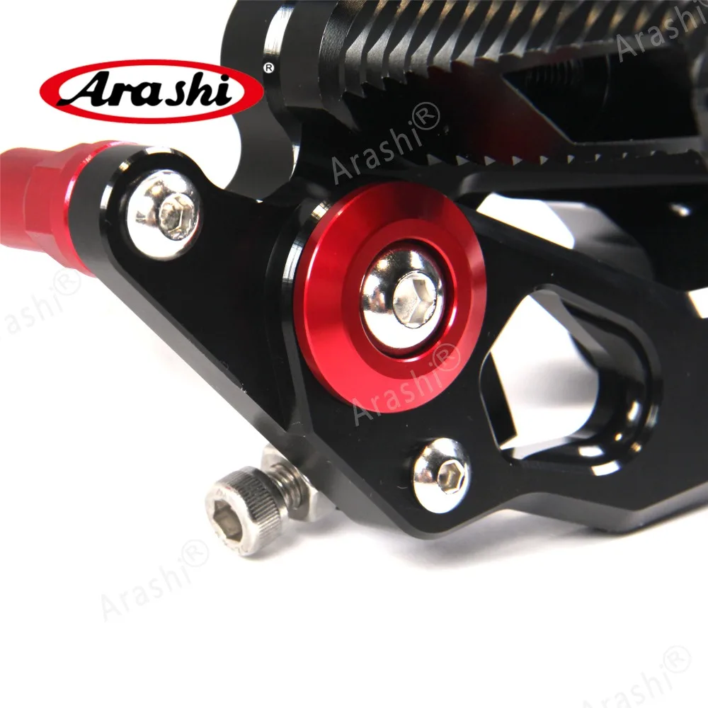 Arashi Rider Rearsets для DUCATI 1199 Superleggera 2012- регулируемая подножка для ног Rearset 2013 алюминий