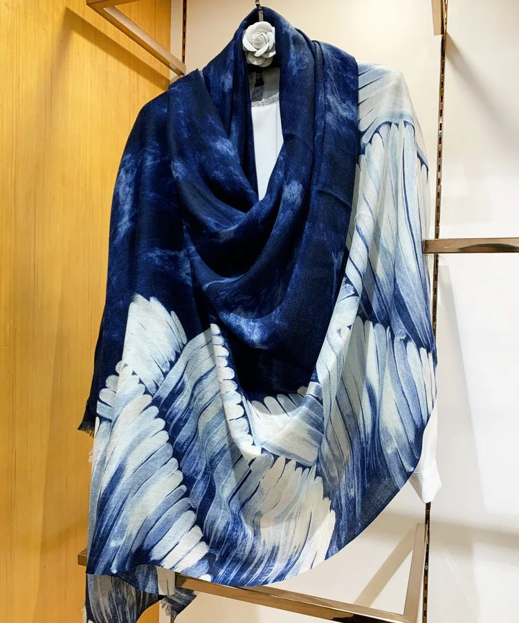 

Star and Sea So Beautiful Colorful Cashmere Shawl Long Warm Scarf Headband Girl Lady Accessory Multi Function Wholesale YR60