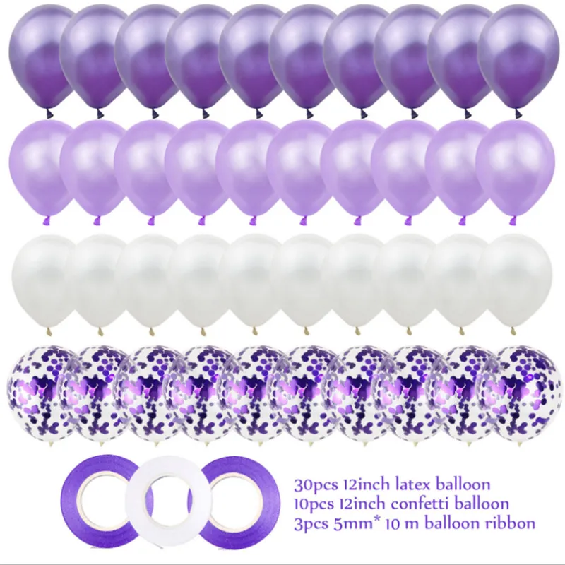 40 розовые и золотые воздушные шары 12 дюймов блесток шары латексные шары День рождения украшение шарики для свадебного украшения воздушные шары - Цвет: Светло-желтый