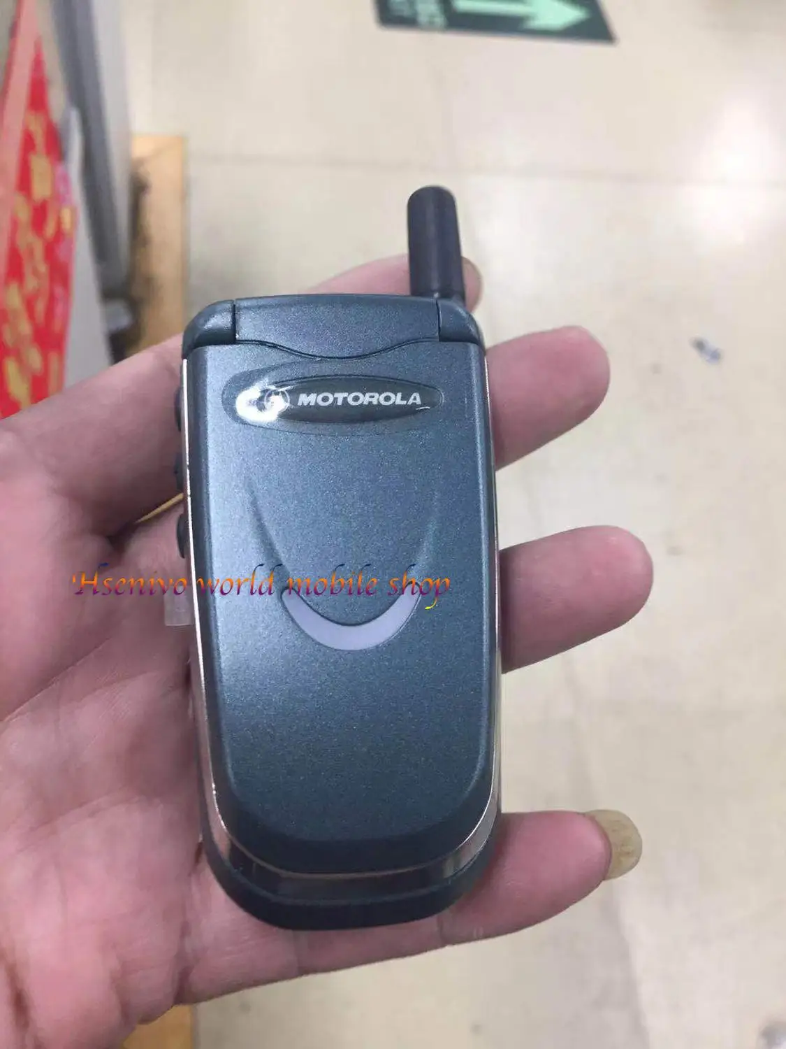 V8088 разблокированный телефон Motorola Flip V8088 мобильный телефон один год гарантии