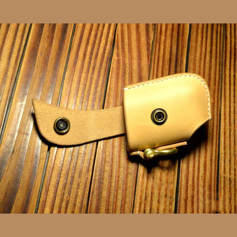Кожаный чехол-Зажигалка zippo ручной работы Zorro из натуральной воловьей кожи, держатель мешков