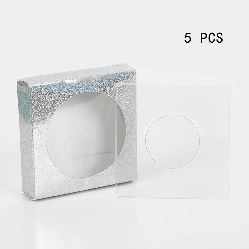 eyelash packaging box False Eyelash Packaging Box Lash Boxes Custom Logo Strip Square Box Storage lash boxes packaging - Цвет: 5 Laser