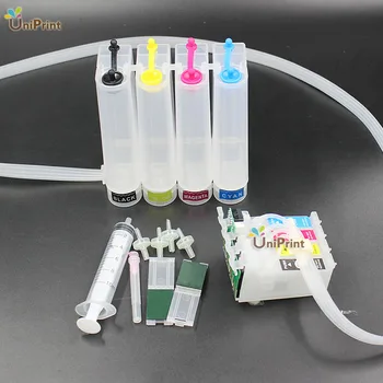 

UP 1set CISS T1241 T1242 T1243 T1244 compatible for Epson Stylus NX125 NX420 NX430 NX330 NX230 320 323 325 435 printer