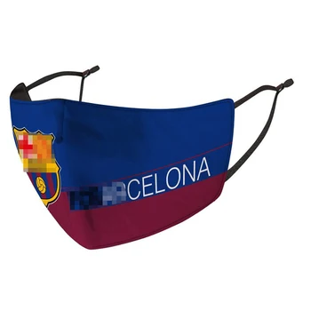 

Reusable Hygiene Masks Soccer Football club mask High Grade Protective Mask Face Filter Anti Dust PM 2.5 mouth Mask