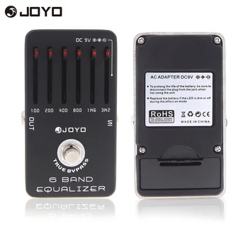 

JOYO JF - 11 Electric Guitar Effect Pedal True Bypass Design 6 Bands EQ Equalizer Guitar Pedal Guitar Accessories