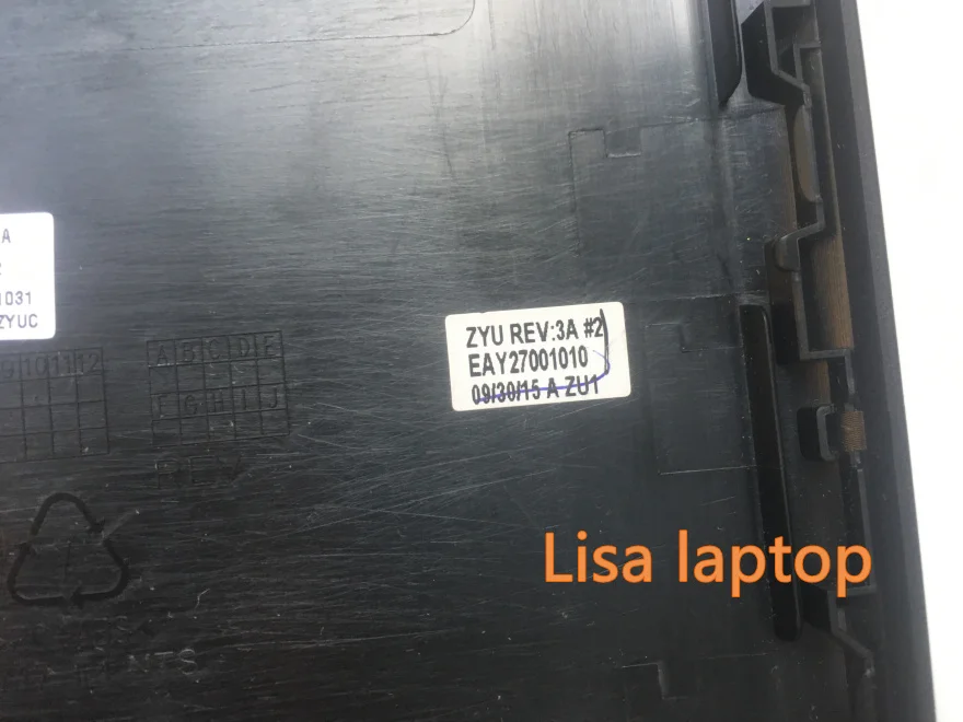 809980-001 Eay27001010 для Hp Lcd Дисплей задняя крышка 17-P плоский черный