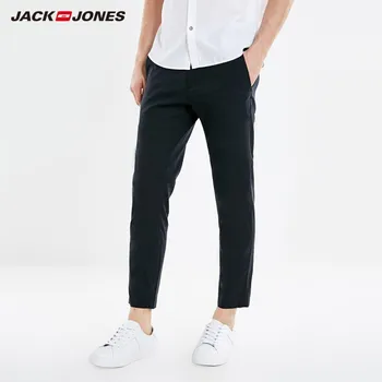

JackJones Men's Linen stretch pants ankle-length trousers Basic menswear 219214521