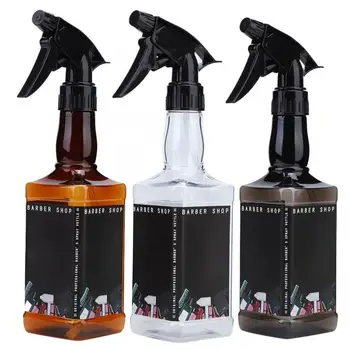 

2pcs Simple Hairdressing Spray Bottle Salon Barber Shop Hair Styling Water Spray Bottle Refillable Perfume Bottle