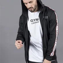 Осенняя толстовка с капюшоном для занятий фитнесом, стиль, хлопковая спортивная одежда, повседневный кардиган на молнии, пальто для фитнеса, мужская одежда