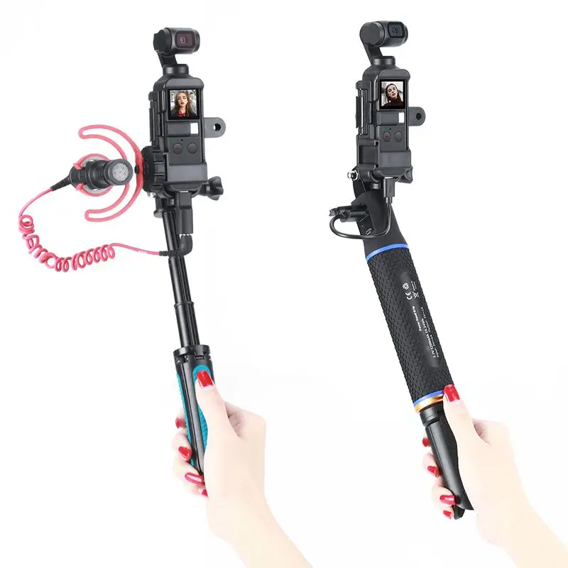 Камера на Корпус чехол для DJI OSMO карман 1/4 дюйма адаптер холодной чехол для обуви