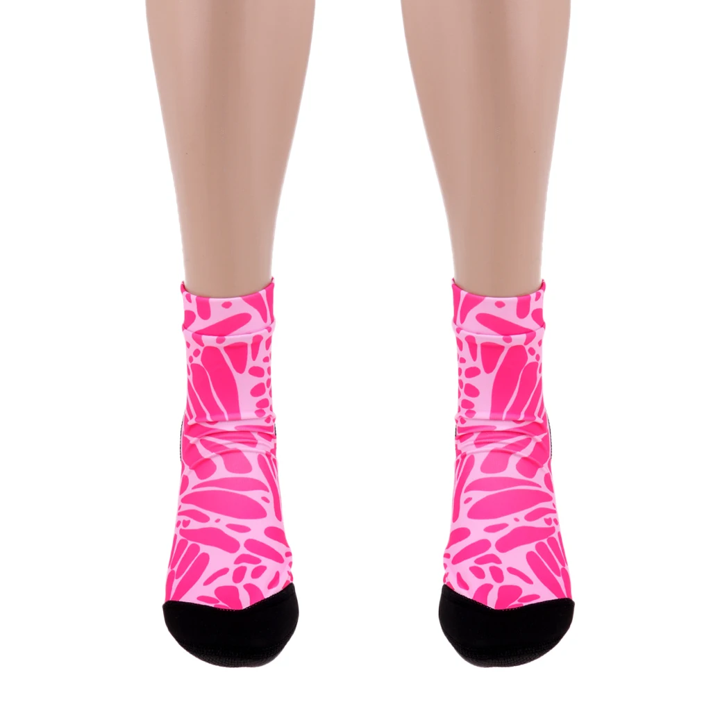 1 пара 3,5 мм неопреновые носки сапоги для подводного плавания Подводное Плавание Серфинг Пляж Каякинг катание на лодках и Йога - Цвет: Pink XXL
