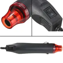 ЕС вилка 220 В 300 Вт DIY мини тепловой пистолет для горячего воздуха инструмент для упаковки термоусадочной трубки сушки