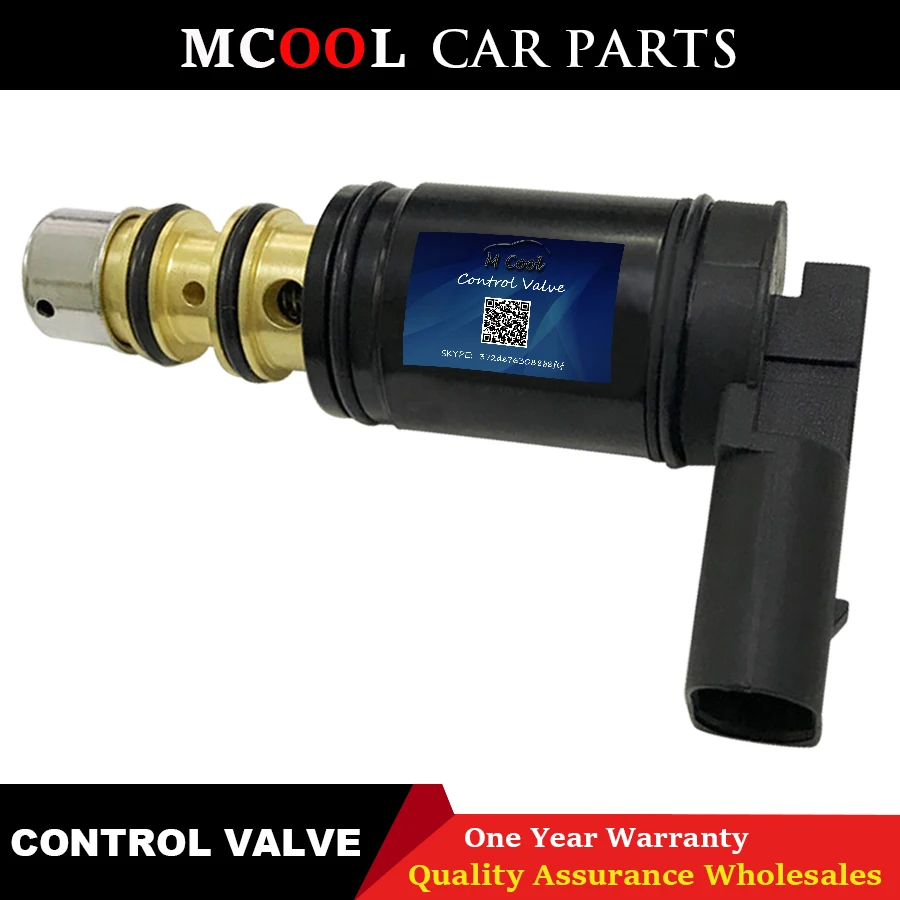 

For DENSO 6SEU14C 7SEU16C AC Compressor Control Solenoid Valve Volkswagen MK5 MK6 5q0820803 1K0820859S 5q0820803f