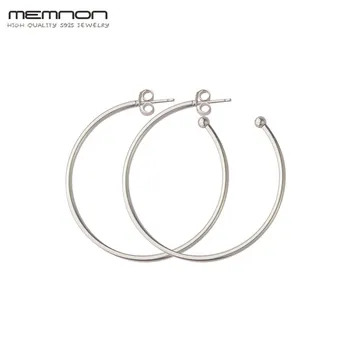 

Memnon Essence style Large Hoops of Versatility Earrings for women genuine 925 sterling silver earring plata de ley 925 jewelry