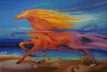 

Perfect surrealist hand painted oil painting by top artists: abstract works of art, Tianma Pass through