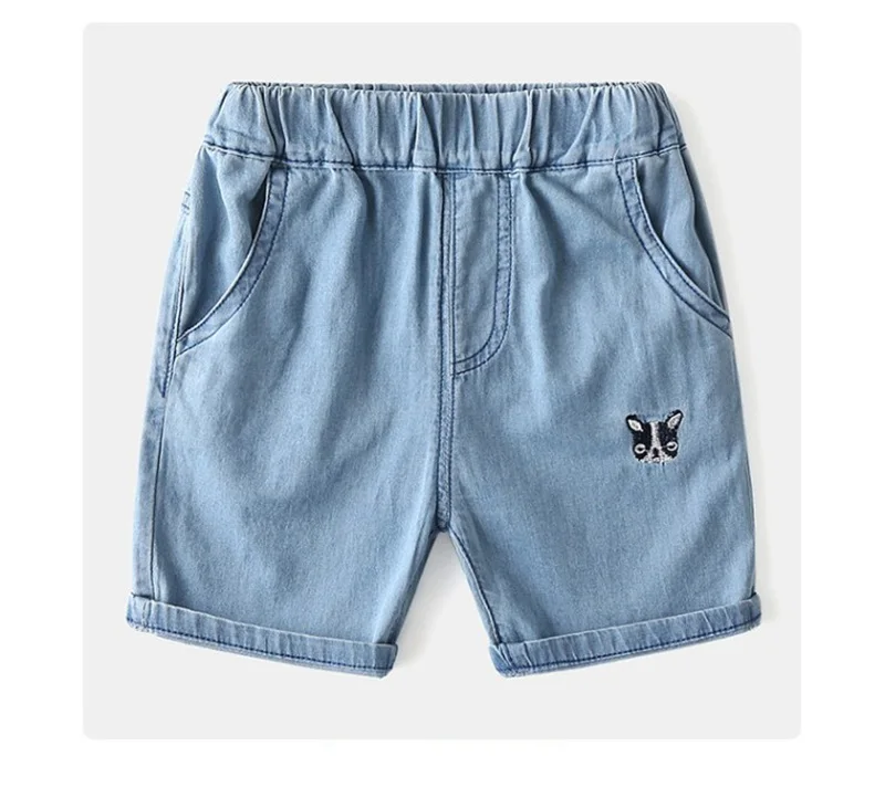 CROAL CHERIE  Summer Boys  Shorts Breathable Children Clothing Trousers Baby Shorts Jeans Denim Pants Shorts      (2)