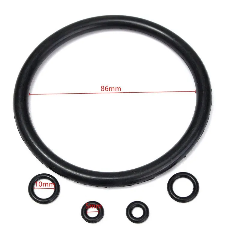 1Set Replacement Cornelius Corny Soda Keg Pin/Ball Lock DIY Beer Keg O Ring Silicone Gasket Seal Set Black Pub Bar Accessories