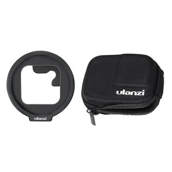 

Ulanzi G8-6 52MM Filter Adapter for Gopro Hero Black 8 with Ulanzi G8-4 Gopro 8 Portable Storage Bag Case