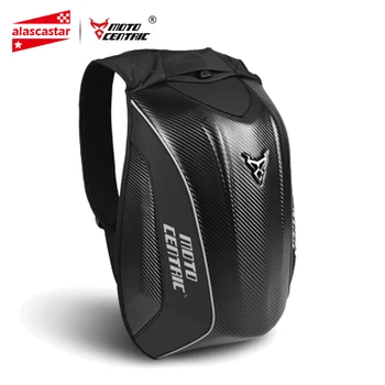 

MOTOCENTRIC New Motorcycle Bag Carbon Fiber Motorcycle Backpack Waterproof Riding Helmet Bag Racing Riding Mochila Moto Bag
