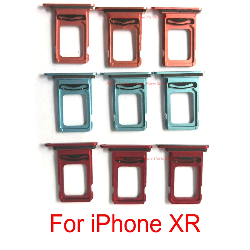 50 шт. новинка двойной лоток для sim-карты держатель чтения гнездо iPhone XR iPhonexr слот