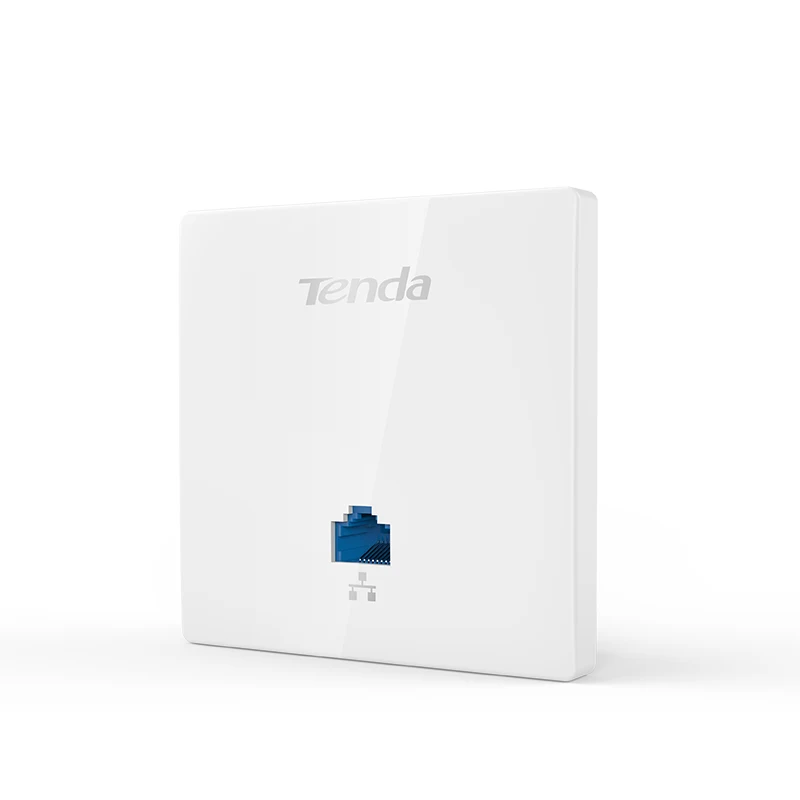 Tenda W6-S 300 Мбит/с беспроводной Wi-Fi точка доступа маршрутизатор Wi-Fi ретранслятор расширитель, внутреннее настенное крепление Стандартный 86*86 мм дизайн панели