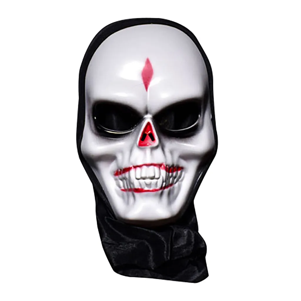 B Halloween Horror Mask Cosplay Bar Performance Night Show Theme Party Prop Scary Horror Cosplay Mask Cosplay Costume Props - Цвет: B