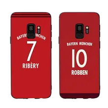 RKQ Bayern star jersey Стильный чехол для телефона чехол для samsung Galaxy S6 S7 edge S8 plus S9 plus S10 plus lite мягкий чехол