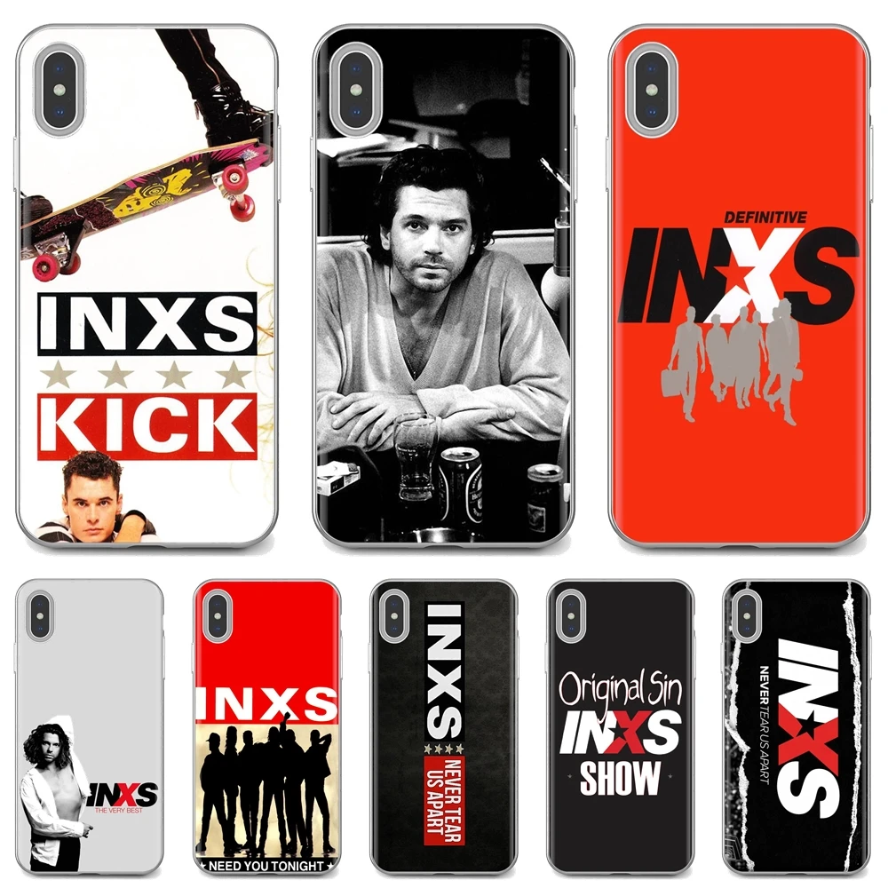 INXS Australia Punk Pop FOTL Ringer для iPhone iPod Touch 11 12 Pro 4 4S 5 5S SE 5C 6 6S 7 8 X XR XS Plus Max 2020 мягкий чехол из