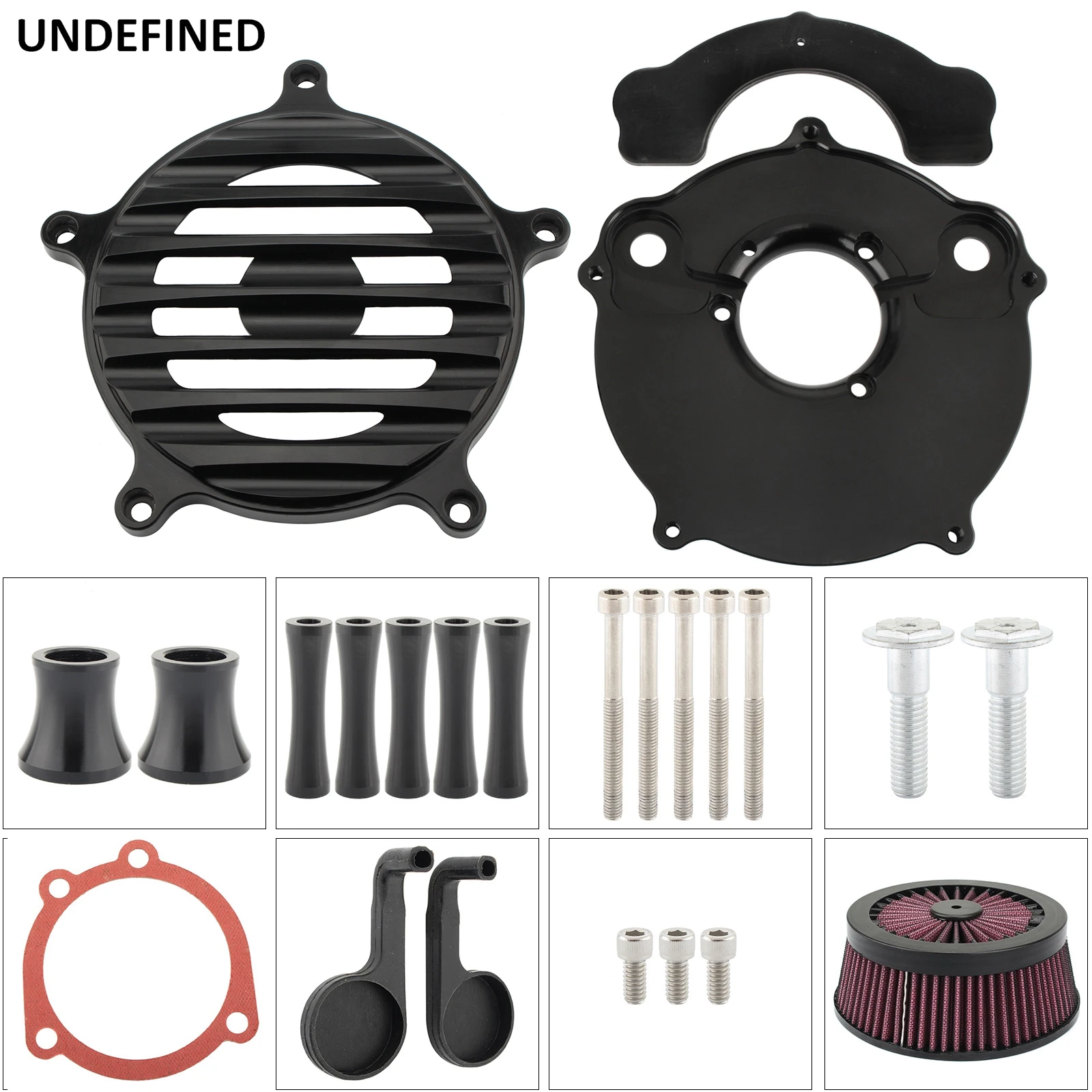 Buy Air Cleaner Intake Filter System Kit For Sportster XL883 XL1200 - View #2