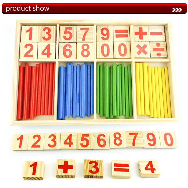 Colorful Montessori Educational Wooden Toys For kids Board Geometry Fishing Count Numbers Digital Shape Early Education Toy|Blocks| - AliExpress