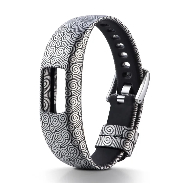 OOTDTY силиконовый браслет для Garmin Vivofit 4 фитнес-трекер Замена - Цвет: 1