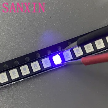 

200pcs Diodes 2835 3528 SMD UV LED Purple Lamp Bead 395 - 410nm Ultraviolet Light-emitting Diodes Ultra Violet 0.2W Bead Lamp