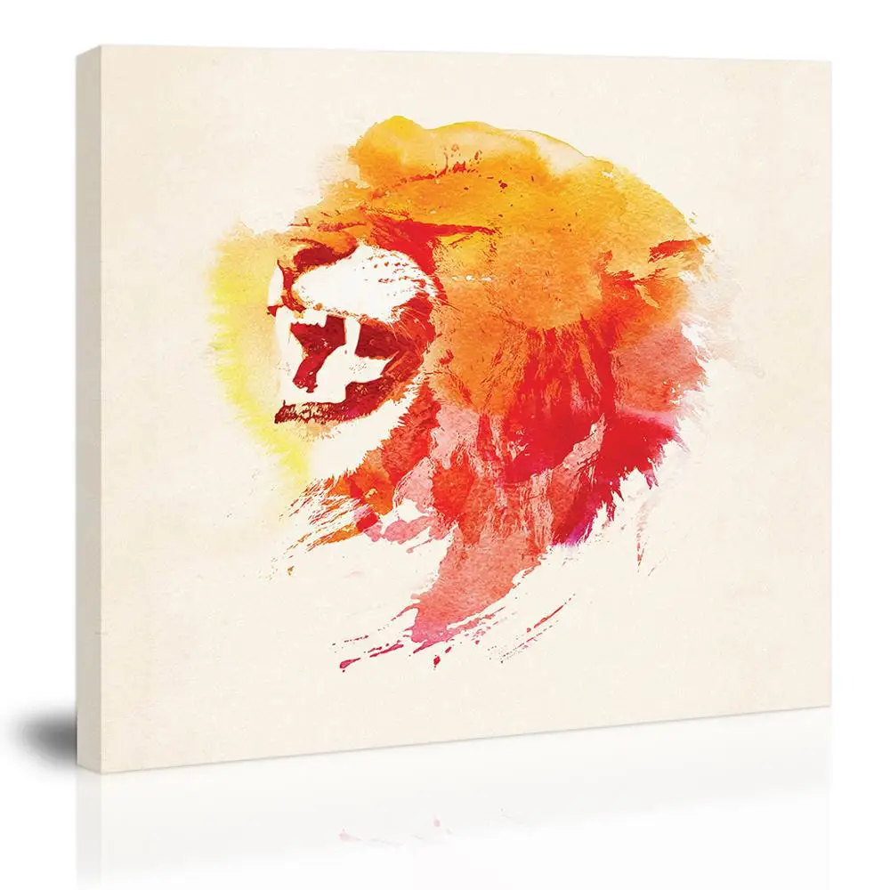 

Abstract Bear with Mountain Wall Art Decor Canvas Painting Kitchen Prints Pictures for Home Living Dining Room