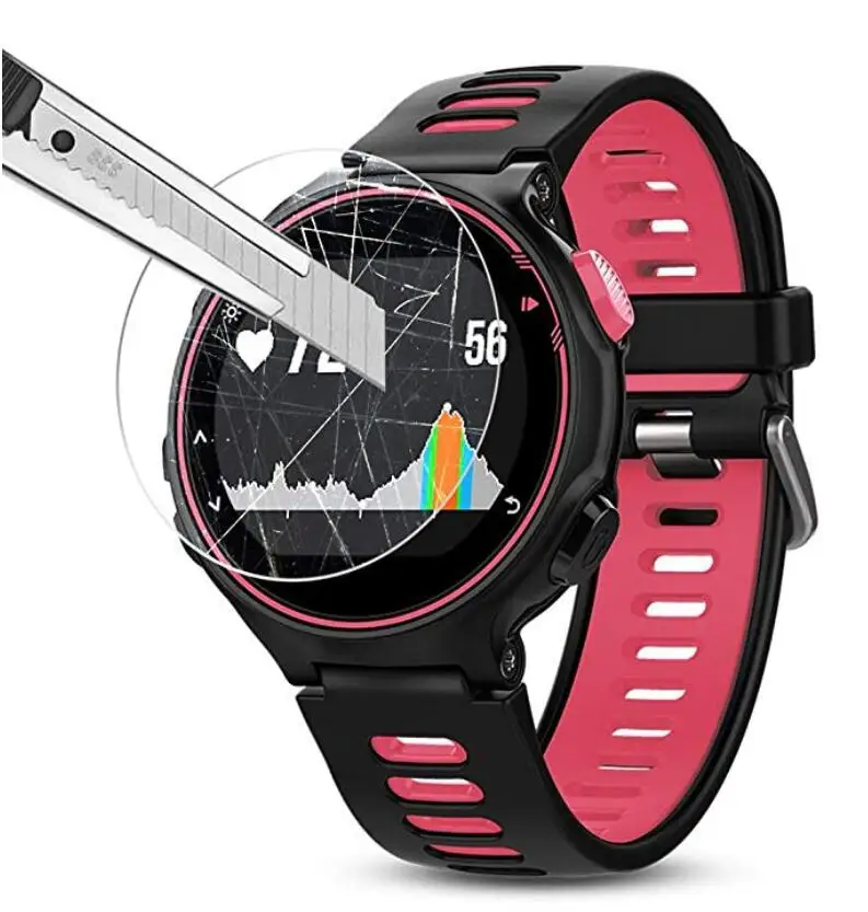 Защитная пленка для экрана Garmin Forerunner 235 из закаленного стекла 9H для смарт-часов Garmin 235 935 230 735