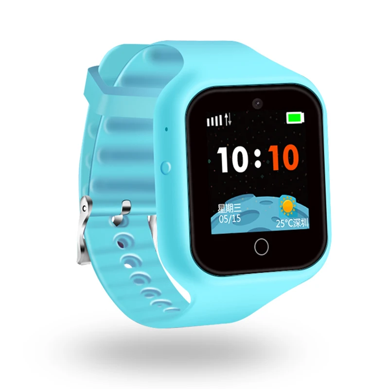Детские Водонепроницаемые GPS часы телефон локатор наручные с SOS Вызов шагомер