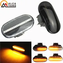Indicador lateral dinámico Led, luz intermitente secuencial para HONDA Prelude CRX S2000 Integra Fit Del Sol Acura Civic