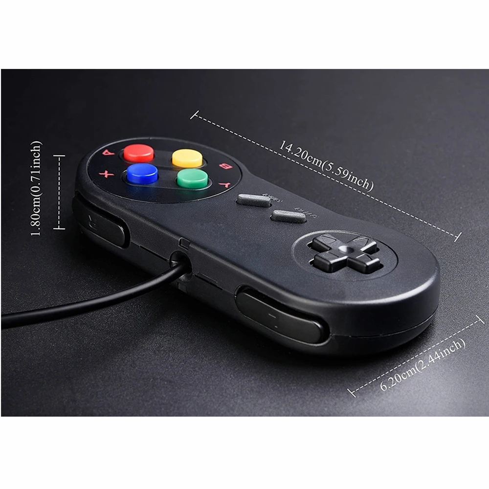 ٵ SNES USB  Ʈѷ е,  PC MAC  ̿, 4 