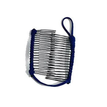 

Vintage Banana Hair Clip Christmas Hair Accessory Stretchable Banana Comb X7JA