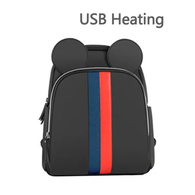 Disney из искусственной кожи Детская сумка-Органайзер Tote USB Пеленки сумки мама рюкзак мать материнства сумки пеленки рюкзак большой подгузник сумка - Цвет: B127