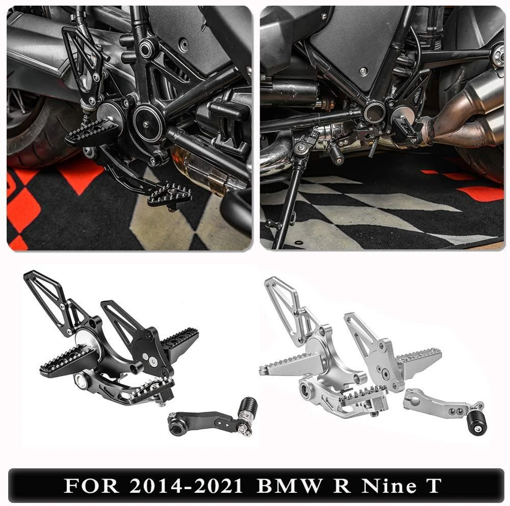 Motorcycle Rearset Rear Sets Foot Pegs Pedal Footrest For Bmw R