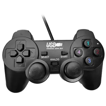 

Gamepad Joystick USB2.0 Shock Joypad Gamepads Game Controller For PC Laptop Computer Win7/8/10/XP/Vista