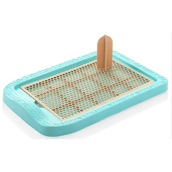 

Dog Toilet Large Column Flat Hollow Grid Latrine Dog Urinal Basin Pan For Small Large Dog Cat Bedpan Supplies Plastic Pet Toilet