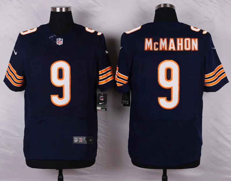 Stitiched, Chicago Jay Cutler Jim McMahon Kevin White Alshon Jeffery Eddie Royal Kyle Fuller Jeremy Langford Walter Майка "Пэйтон" - Цвет: Синий