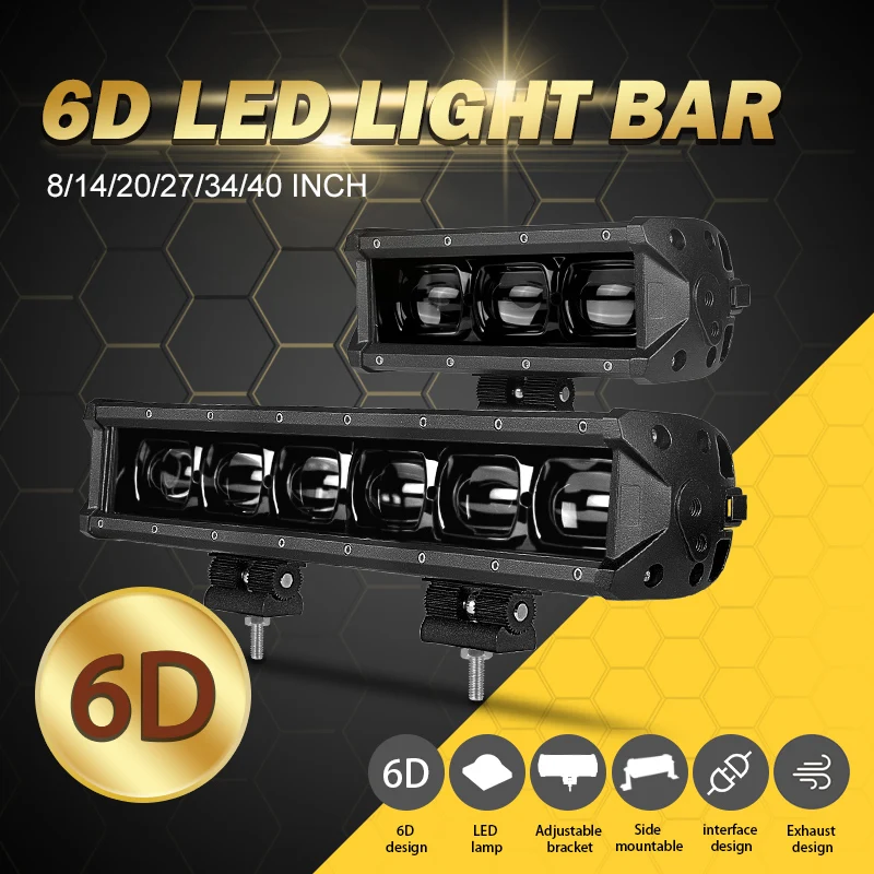 6D Lens led light bar (1)