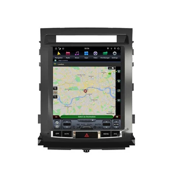 

Android 9.0 Tesla style Car DVD Player GPS Navigation for Toyota Land Cruiser LC200 2008-2015 car auto stereo Radio head unit 4G