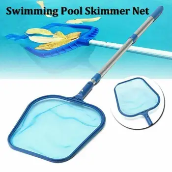 

Swimming Pool Cleaning Net With Rod Water Garbage Clean Pool Accessories Swimming Leaf Salvage Cleaning Tools Net